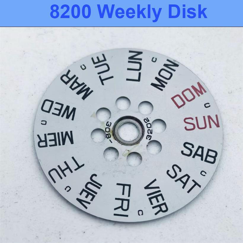 Watch Movement Accessories Suitable For 8200 Mechanical Movement Weekly Dial 8200 Movement Repair Parts
Watch Movement Accessories Suitable For 8200 Mechanical Movement Weekly Dial 8200 Movement Repair Parts