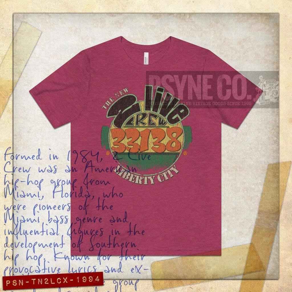 The New 2 Live Crew 1994 Vintage Men s T shirt S
The New 2 Live Crew 1994 Vintage Men s T shirt S