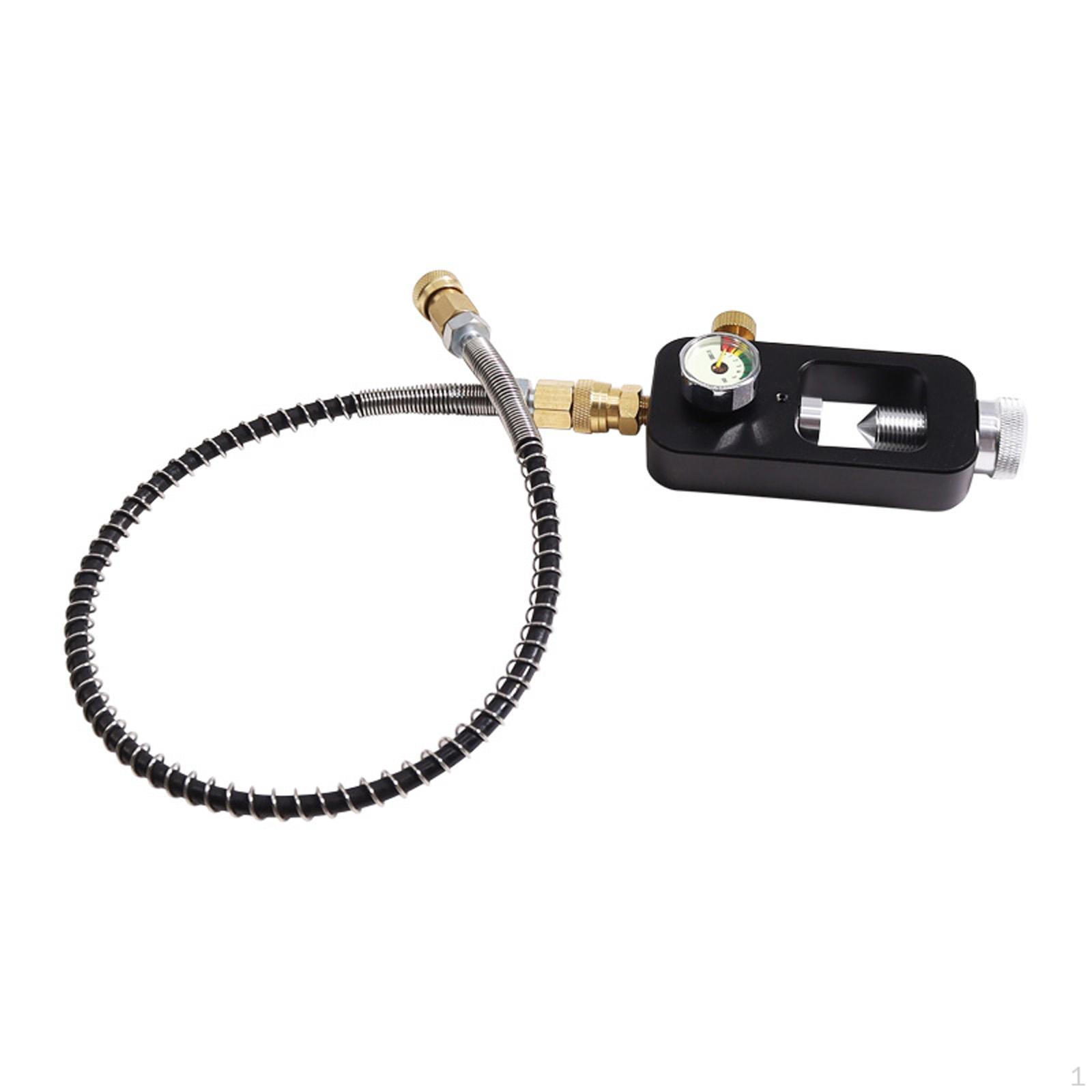 Scuba Cylinder Regulator Pressure Diving Tank Fill Alloy/ Charging Adapter /Filling чорний
Scuba Cylinder Regulator Pressure Diving Tank Fill Alloy/ Charging Adapter /Filling чорний