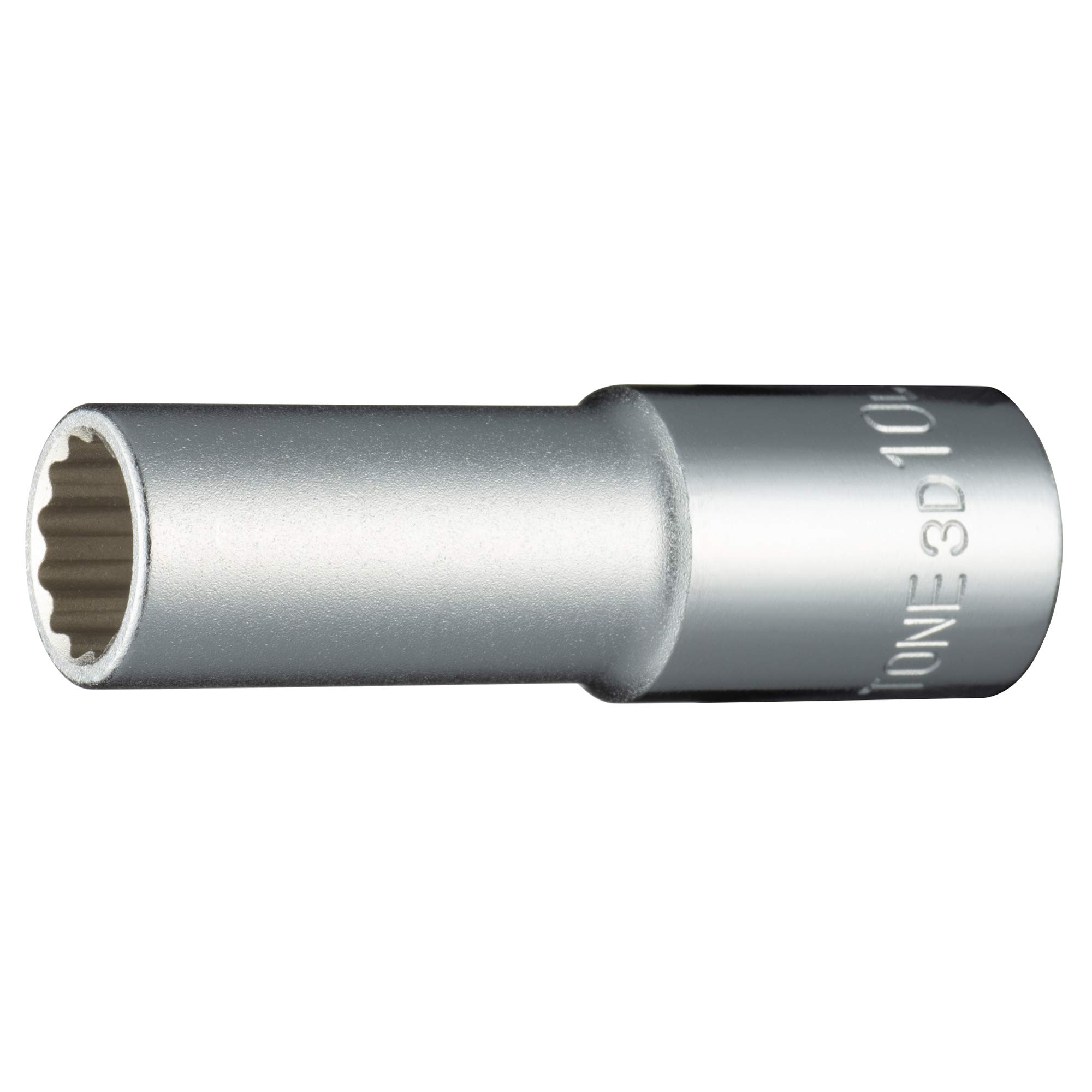 TONE Deep Socket Drive Angle Width across Flats 10mm (12 Square) HP3D-10L 9.5mm (3/8 )
TONE Deep Socket Drive Angle Width across Flats 10mm (12 Square) HP3D-10L 9.5mm (3/8 )