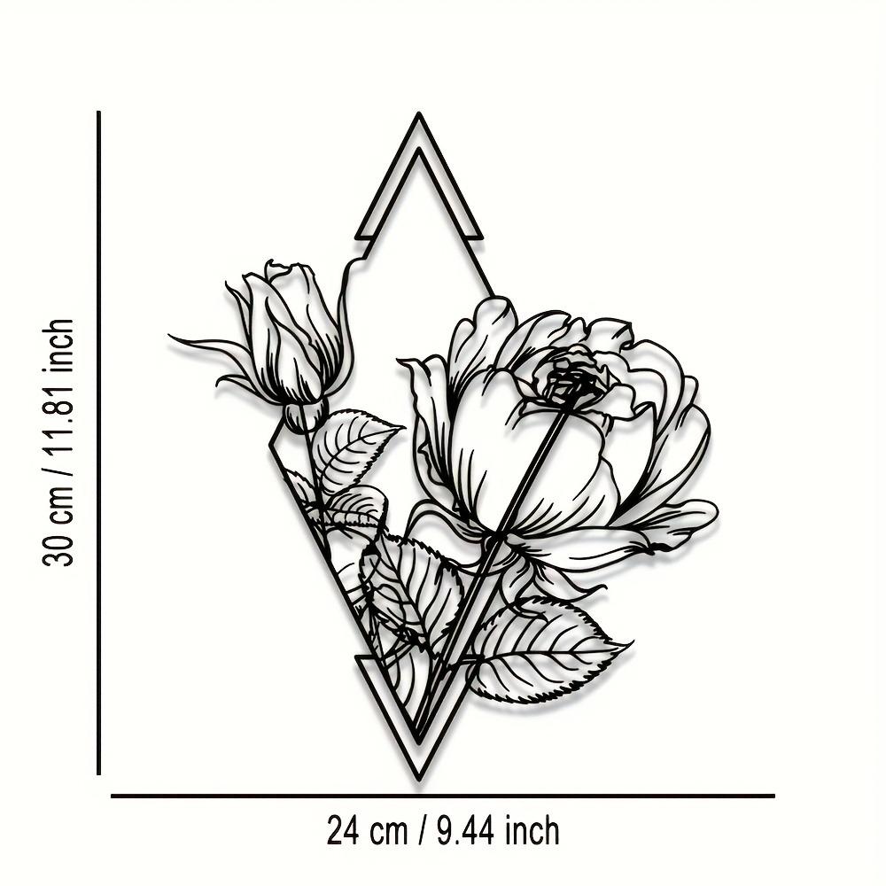 Metal Wall Art Roses Tulips Floral Lovers Home Decor, Room Decoration Metal Sign, Wall Accent
Metal Wall Art Roses Tulips Floral Lovers Home Decor, Room Decoration Metal Sign, Wall Accent