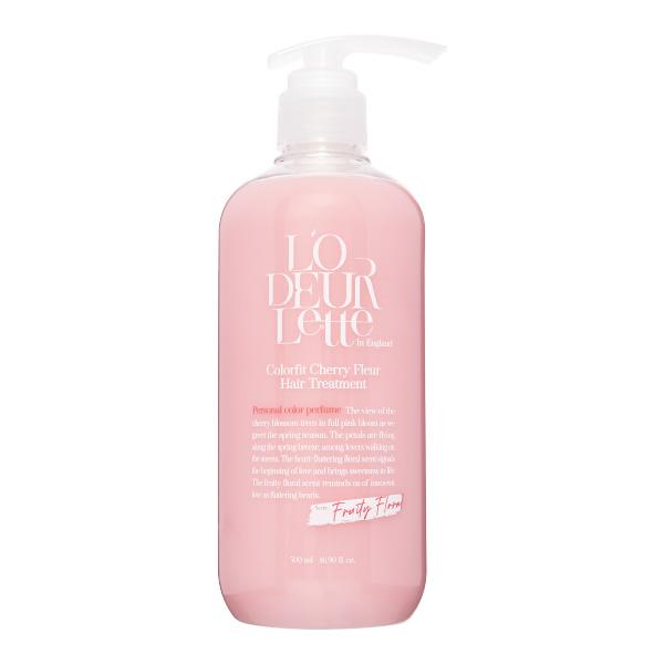 L ODEURLETTE IN ENGLAND COLOR FIT CHERRY FLEUR HAIR TREATMENT Парфюмированная маска для волос c ароматом цветка вишни 500мл
L ODEURLETTE IN ENGLAND COLOR FIT CHERRY FLEUR HAIR TREATMENT Парфюмированная маска для волос c ароматом цветка вишни 500мл