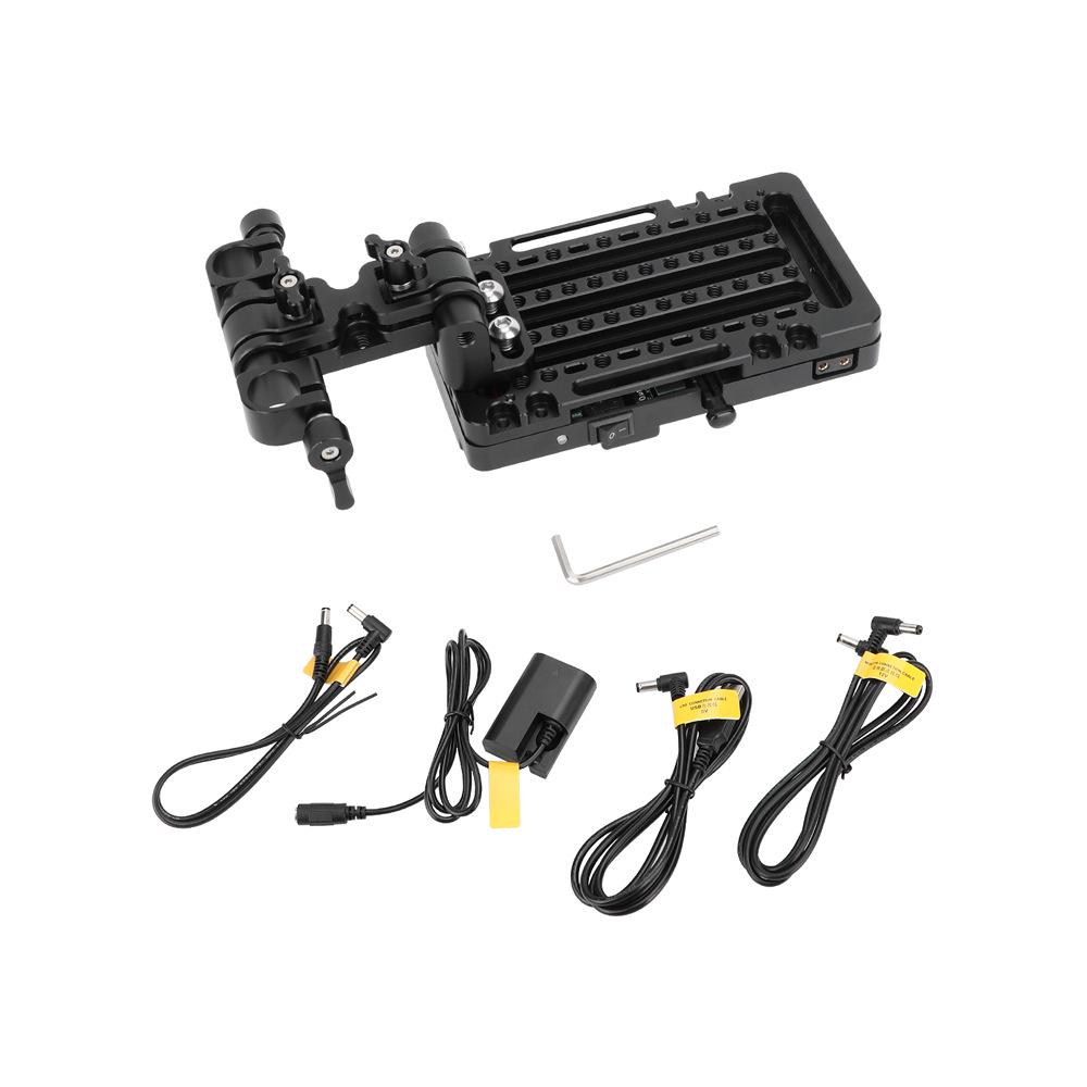 HDRIGV Battery Plate Adapter with Adjustable 15MM Dual Rod Clamp 3758 чёрный
HDRIGV Battery Plate Adapter with Adjustable 15MM Dual Rod Clamp 3758 чёрный