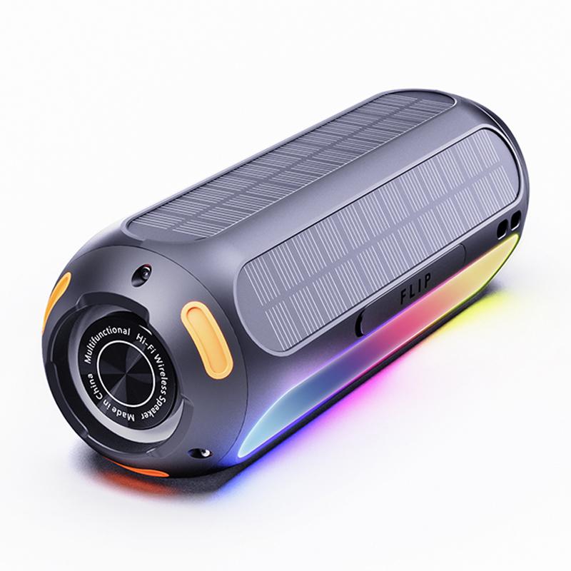 CYBORIS S8 30W Solar Magnetic Bluetooth-compatible Speaker with RGB Colorful Light Effects Type A
CYBORIS S8 30W Solar Magnetic Bluetooth-compatible Speaker with RGB Colorful Light Effects Type A