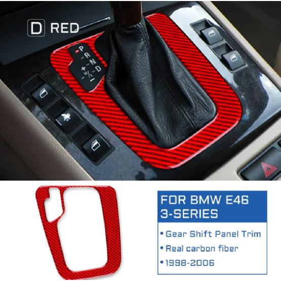 Real Premium Carbon Fiber Interior Decor Sticker for BMW E46 1998-2005, Center Console Gear Shift Panel, Luxury Durable Appearance червоний
Real Premium Carbon Fiber Interior Decor Sticker for BMW E46 1998-2005, Center Console Gear Shift Panel, Luxury Durable Appearance червоний