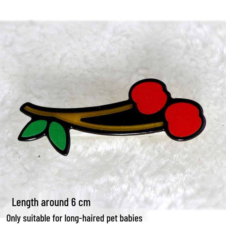 Fruit-Style Plastic Hair Clip for Yorkshire Terrier & Maltese Dogs - Fur Friendly
Fruit-Style Plastic Hair Clip for Yorkshire Terrier & Maltese Dogs - Fur Friendly