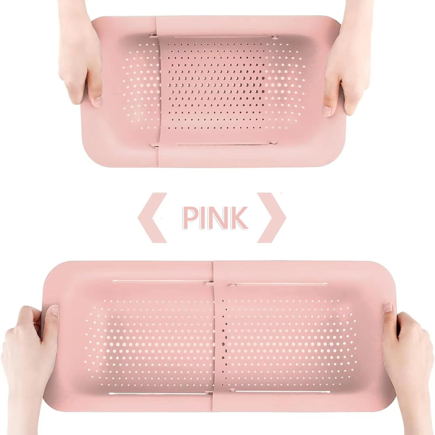 Расширяемый органайзер для кухонной мойки Прочный полипропилен Фрукты Овощи Мойка Сушилка Подставка Экономия места Хранение розовый
Расширяемый органайзер для кухонной мойки Прочный полипропилен Фрукты Овощи Мойка Сушилка Подставка Экономия места Хранение розовый