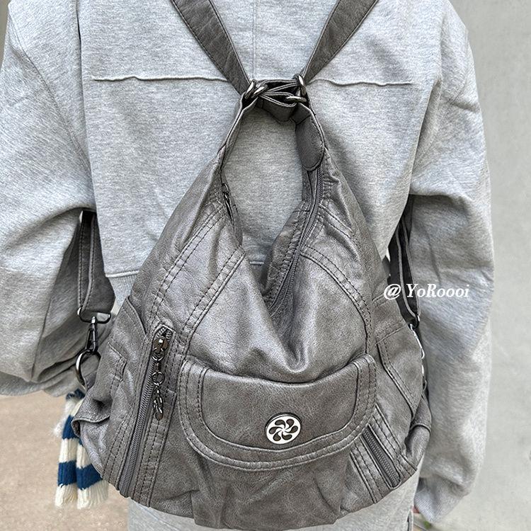 JIAERDI Vintage Y2k Handbag Women High Street Pu Leather Casual Backpack Messenger Bag Female Harajuku White Mochila Aesthetic темно серый
JIAERDI Vintage Y2k Handbag Women High Street Pu Leather Casual Backpack Messenger Bag Female Harajuku White Mochila Aesthetic темно серый