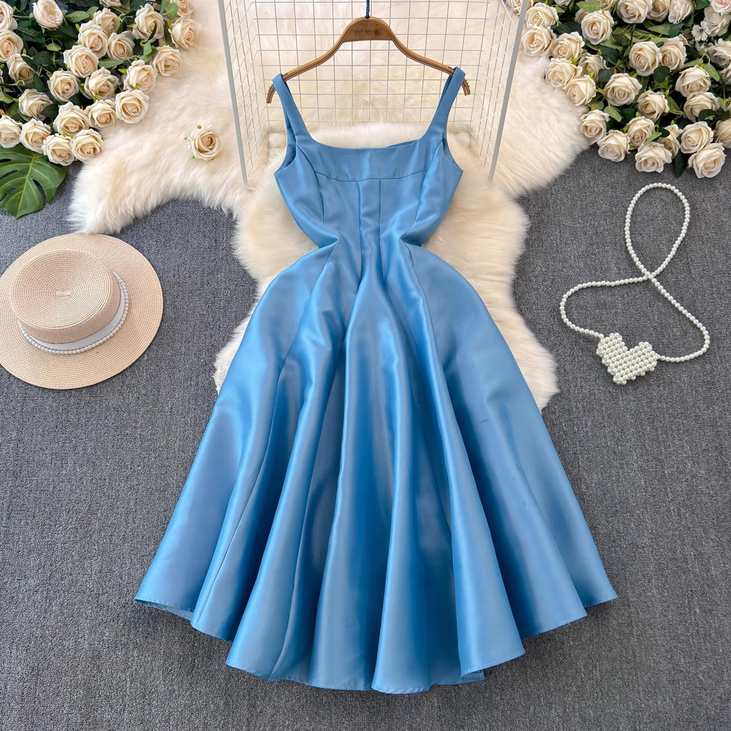 YYFS Женская мода лето весна лето весна без рукавов подтяжки высокая талия повседневные платья XXL светло-синий
YYFS Женская мода лето весна лето весна без рукавов подтяжки высокая талия повседневные платья XXL светло-синий