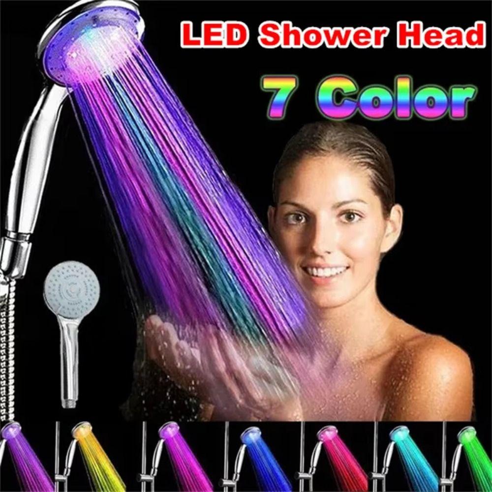 Round Head Gradual Changing Shower Nozzle Ultra-Quiet LED Rainfall Shower Sprayer Household
Round Head Gradual Changing Shower Nozzle Ultra-Quiet LED Rainfall Shower Sprayer Household