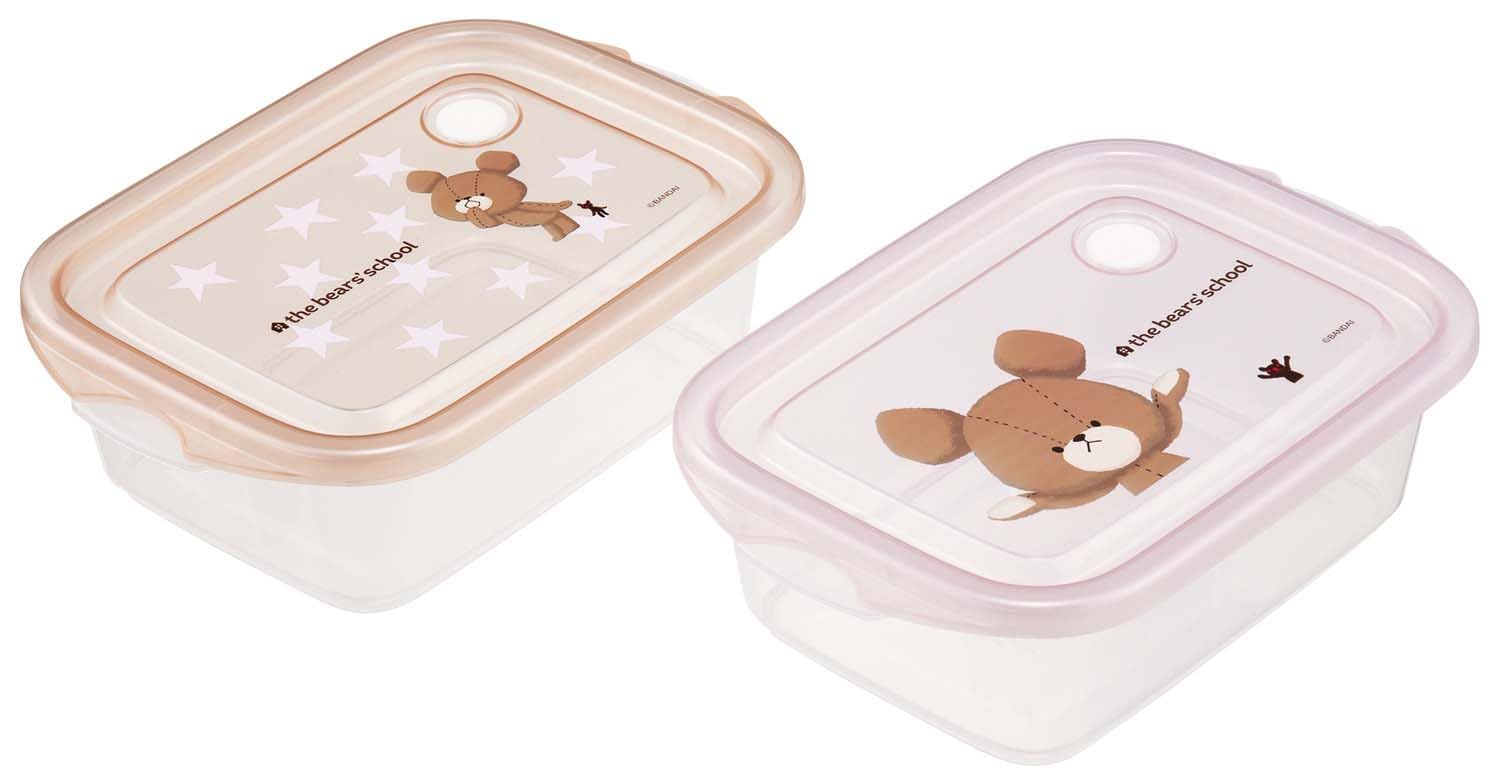 Skater Antibacterial Storage for Kuma no Gakkou Side Dish Made in Containers, 500ml, 2-Pack, (The Bears School) Containers, Japan, FCN2WAG-A
Skater Antibacterial Storage for Kuma no Gakkou Side Dish Made in Containers, 500ml, 2-Pack, (The Bears School) Containers, Japan, FCN2WAG-A