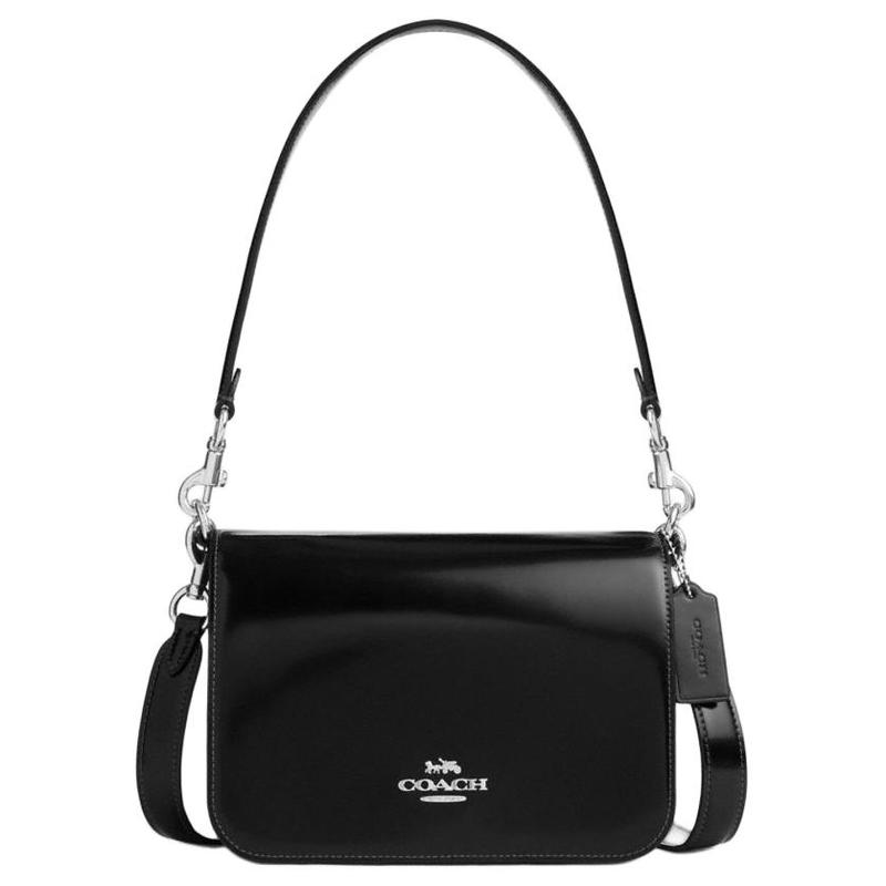 COACH 22 Brand logo detachable shoulder strap cowhide crossbody shoulder bag small size unisex couple style black чорний
COACH 22 Brand logo detachable shoulder strap cowhide crossbody shoulder bag small size unisex couple style black чорний