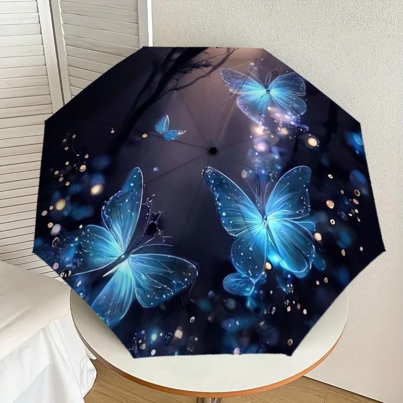 1pc Enchanted Blue Butterfly Garden Umbrella with Plastic Handle,Suitable for All Seasons Home Travel Outdoor UmbrellaDD136
1pc Enchanted Blue Butterfly Garden Umbrella with Plastic Handle,Suitable for All Seasons Home Travel Outdoor UmbrellaDD136