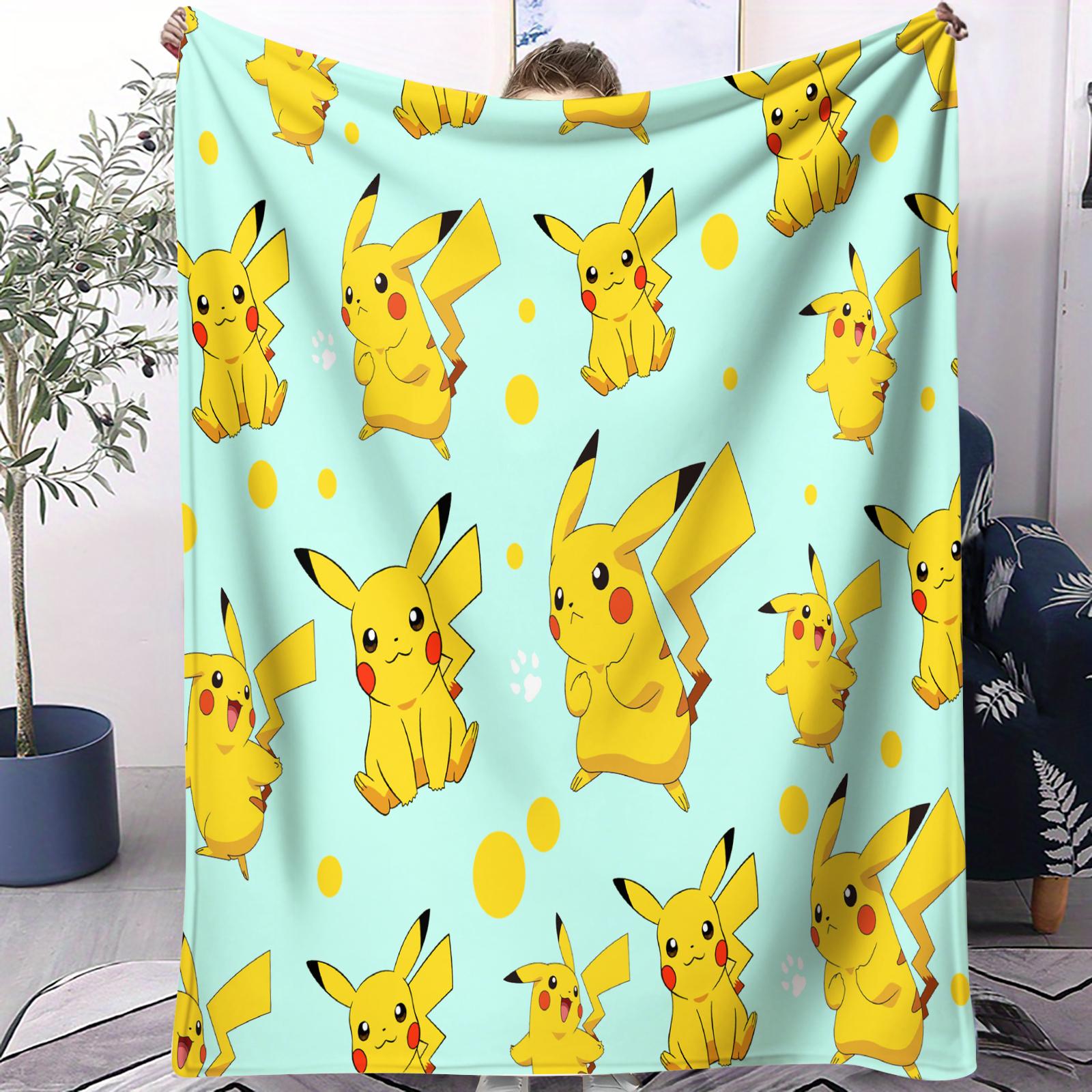 PikachuOnly Cute Flannel Throw Blanket Healing Light Blue Multifunctional Warm Flannel Blanket for Home Camping Travelling 75x100cm (30x40inch)
PikachuOnly Cute Flannel Throw Blanket Healing Light Blue Multifunctional Warm Flannel Blanket for Home Camping Travelling 75x100cm (30x40inch)
