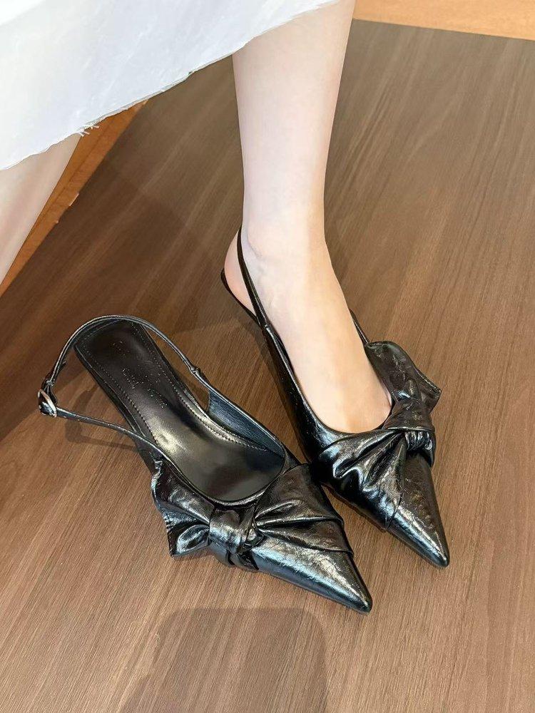 Европейские и американские весенние новые модные французские босоножки с заостренным носком на высоком каблуке, женские туфли-мешки 34 чёрный
Европейские и американские весенние новые модные французские босоножки с заостренным носком на высоком каблуке, женские туфли-мешки 34 чёрный