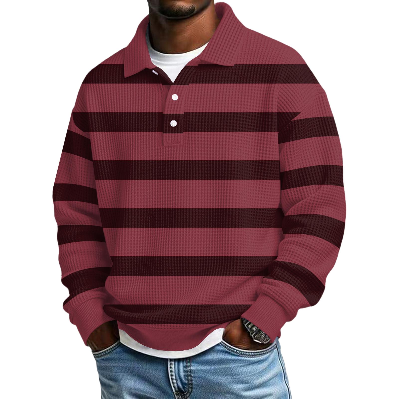 Men s Color,Block Collar Long,Sleeve Casual Top M винний
Men s Color,Block Collar Long,Sleeve Casual Top M винний