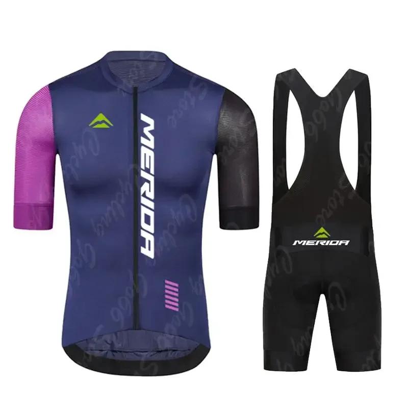 2026 Summer Breathable Cycling Suit Set Merida Cycling Clothing Breathable Bike Shirt MTB Uniform Riding Bib Shorts Bicycle Sportswear 5XL
2026 Summer Breathable Cycling Suit Set Merida Cycling Clothing Breathable Bike Shirt MTB Uniform Riding Bib Shorts Bicycle Sportswear 5XL