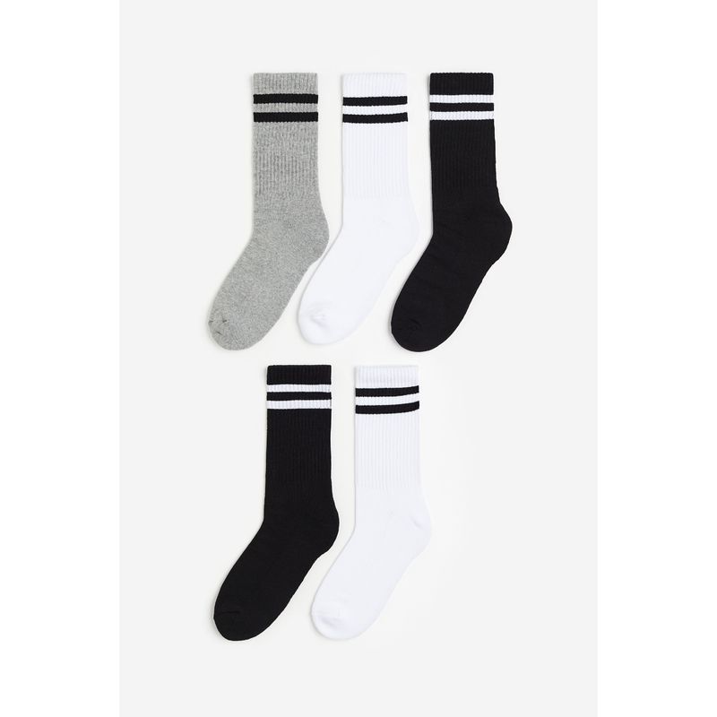 HM Children s Clothing Boys Socks 5 Pairs Autumn Soft Fine Knitted Socks Rib Socks 1183642 14-16 Black/White
HM Children s Clothing Boys Socks 5 Pairs Autumn Soft Fine Knitted Socks Rib Socks 1183642 14-16 Black/White