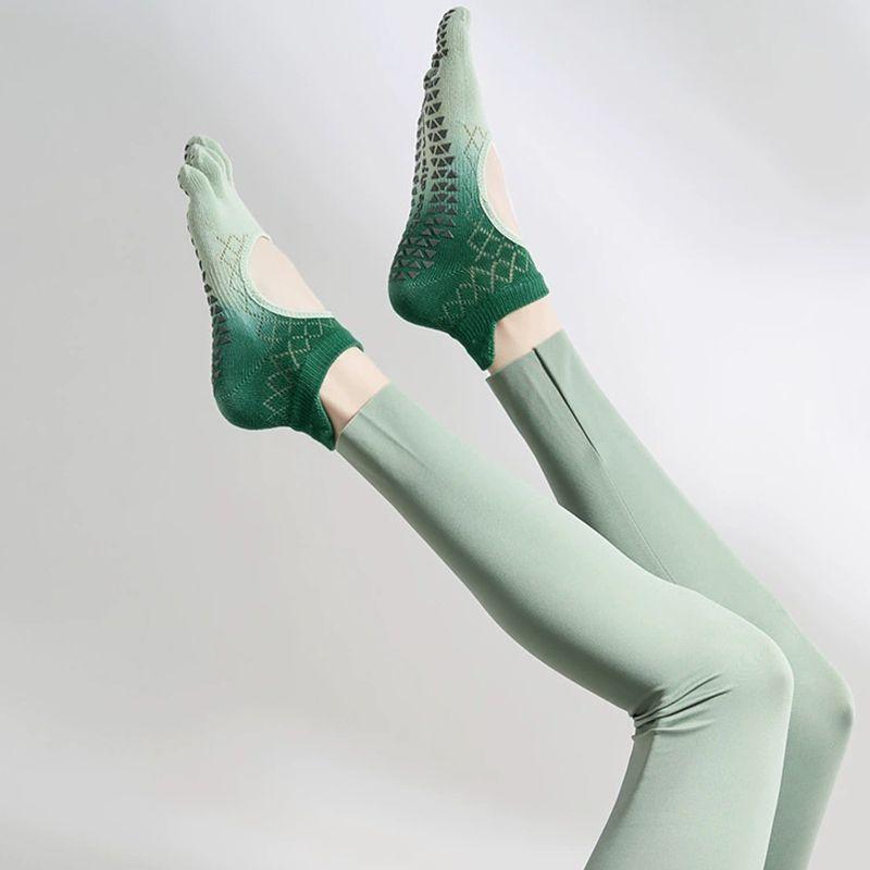 Yoga Socks Non Slip Professional Women Toe Socks Pilates Socks Fitness Room Socks Adult Dance Non-Slip Socks Gradient lime
Yoga Socks Non Slip Professional Women Toe Socks Pilates Socks Fitness Room Socks Adult Dance Non-Slip Socks Gradient lime