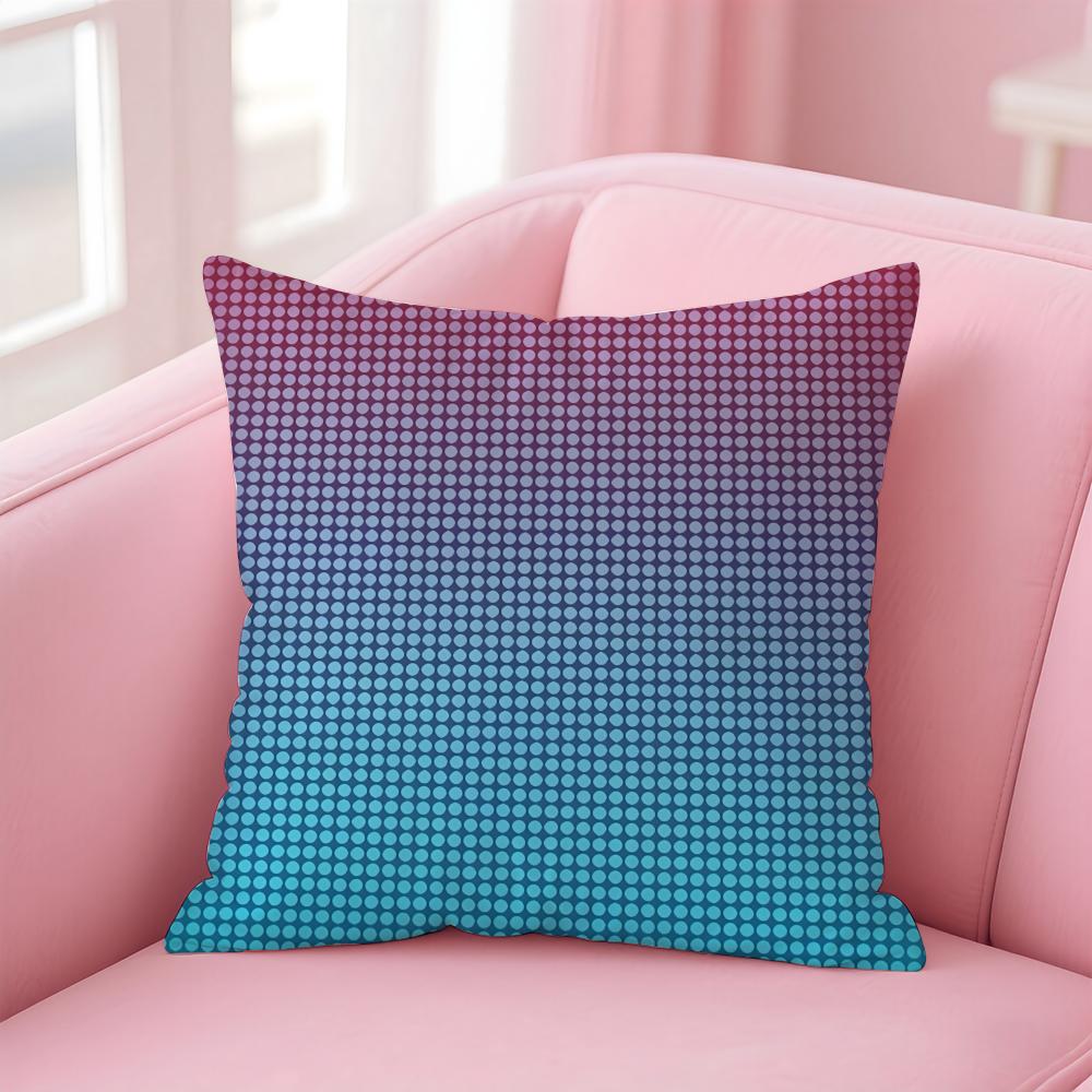 Rainbow gradient polka dots Pop Art Cushion Cover Linen Pillowcase Cover Soft Decor for Sofa Home Room 40X40cm
Rainbow gradient polka dots Pop Art Cushion Cover Linen Pillowcase Cover Soft Decor for Sofa Home Room 40X40cm