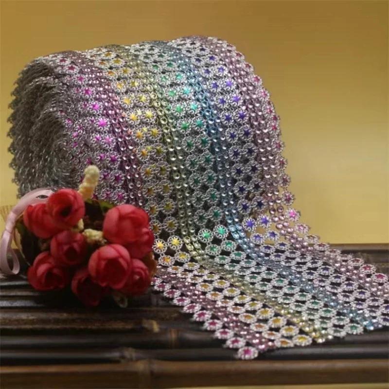 1 Yard Colorful Star Sparkle Rhinestone Crystal Diamond Mesh Wedding Party Decoration Gift
1 Yard Colorful Star Sparkle Rhinestone Crystal Diamond Mesh Wedding Party Decoration Gift