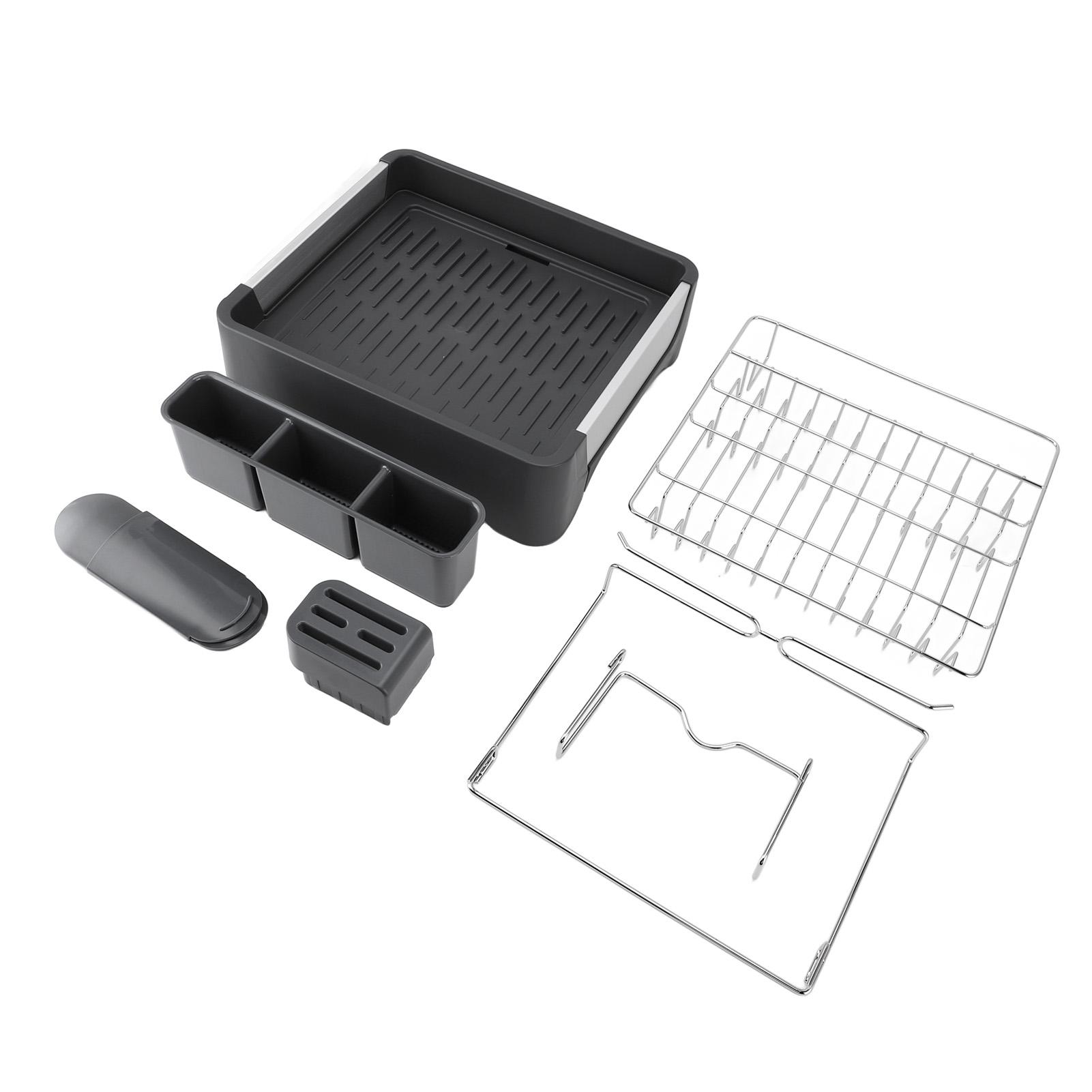 Сушилка для посуды Профессиональная выдвижная сушилка для посуды из нержавеющей стали с большой вместимостью и сливным бортом Monolayer
Сушилка для посуды Профессиональная выдвижная сушилка для посуды из нержавеющей стали с большой вместимостью и сливным бортом Monolayer