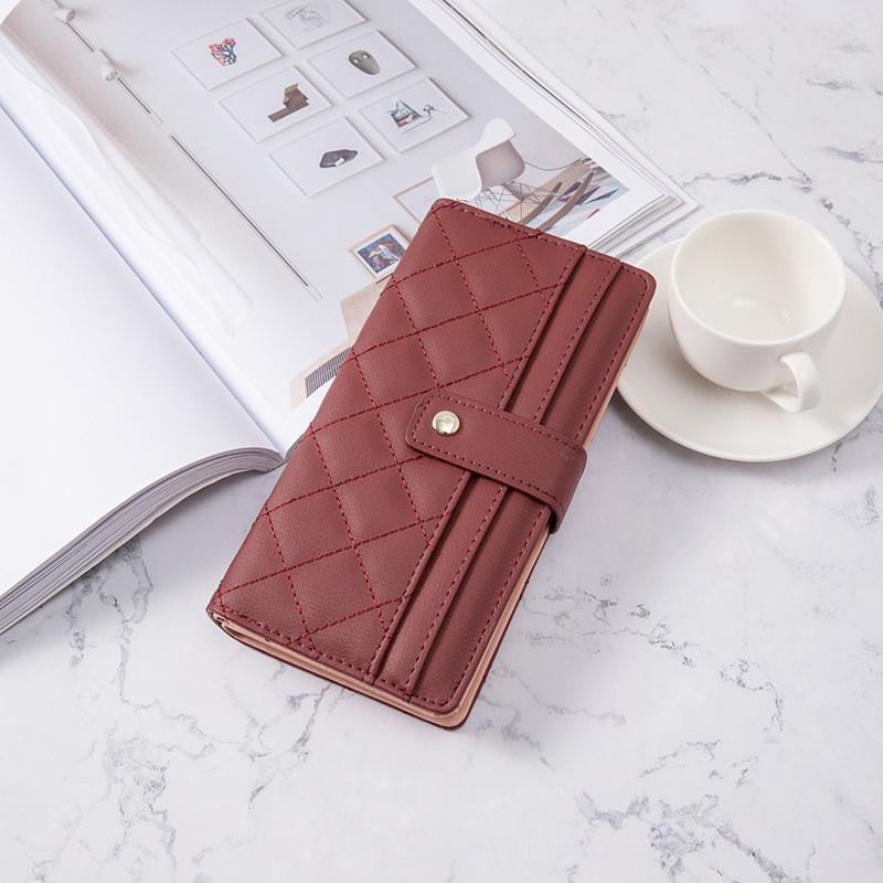 Trendy Korean Style Women s Wallet With Diamond Grid Design And Soft Pu Material Red
Trendy Korean Style Women s Wallet With Diamond Grid Design And Soft Pu Material Red