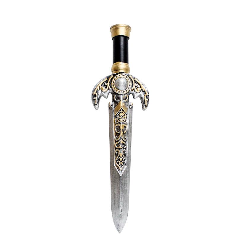 PU Simulated Retro Dagger Toy: Halloween Cosplay and Photography Prop One Size
PU Simulated Retro Dagger Toy: Halloween Cosplay and Photography Prop One Size