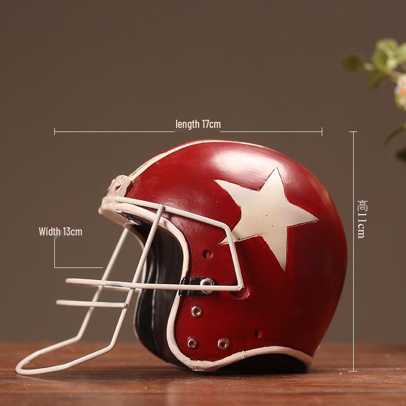Retro American Olive Baseball Cap Display Model: Home Decor Helmet Ornament
Retro American Olive Baseball Cap Display Model: Home Decor Helmet Ornament