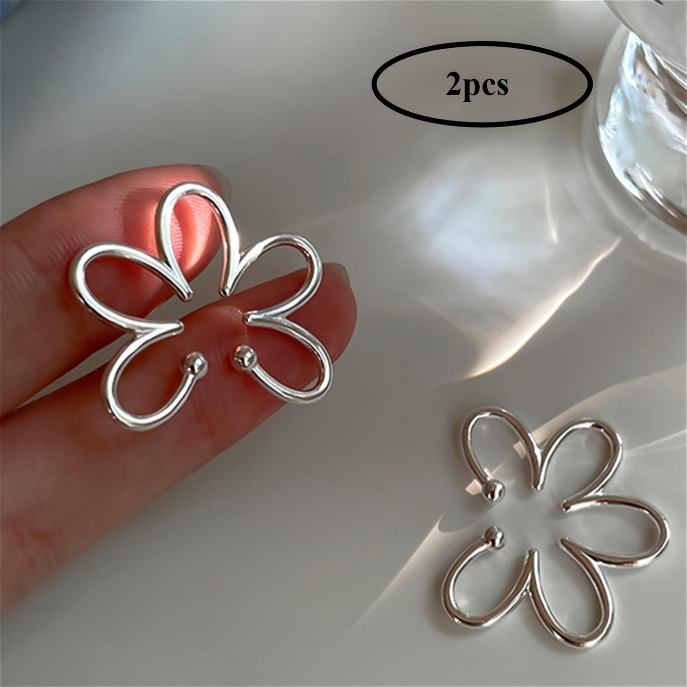 2Pcs Hollow Flower Ear Bone Clip, Unisex, Easy To Wear and Luxurious | High-quality Ear Bone Clip, No Pierced Earrings
2Pcs Hollow Flower Ear Bone Clip, Unisex, Easy To Wear and Luxurious | High-quality Ear Bone Clip, No Pierced Earrings