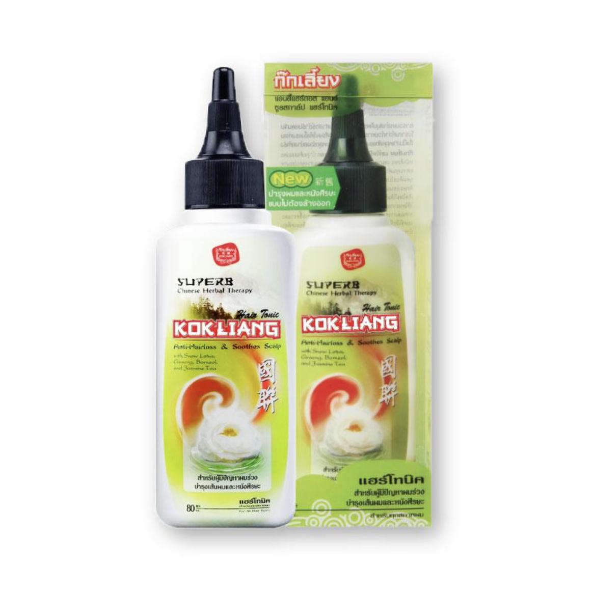 Тоник для волос Kokliang против выпадения волос и успокаивает кожу головы, 80 мл 80 ml
Тоник для волос Kokliang против выпадения волос и успокаивает кожу головы, 80 мл 80 ml