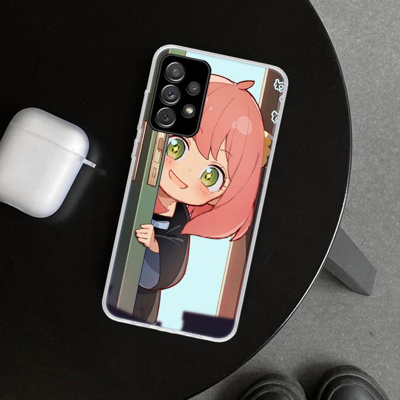 S-Spy Family Anya Phone Case Cover for Samsung Galaxy A12 A22 A32 A52 A72 A02S A51 A50S A31 A20S A10S Note 20 Ultra 10 Plus Gala Samsung A31
S-Spy Family Anya Phone Case Cover for Samsung Galaxy A12 A22 A32 A52 A72 A02S A51 A50S A31 A20S A10S Note 20 Ultra 10 Plus Gala Samsung A31