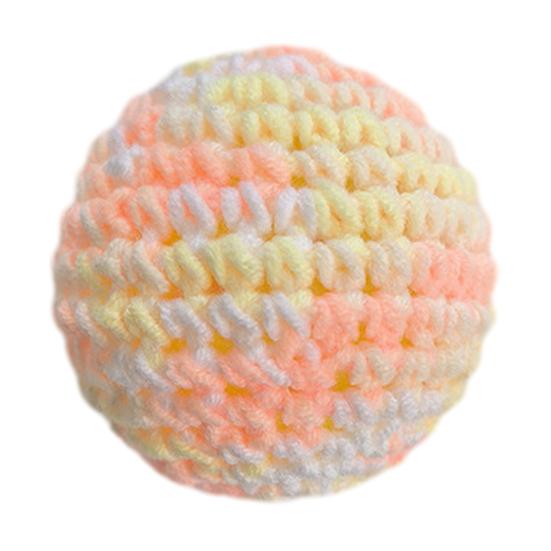 Cat Crocheted Ball Toy Handmade Colorful Cat Ball with Bell Soft Cat Jingling Ball Toy for Indoor Kittens Biting Chasing Batting A
Cat Crocheted Ball Toy Handmade Colorful Cat Ball with Bell Soft Cat Jingling Ball Toy for Indoor Kittens Biting Chasing Batting A
