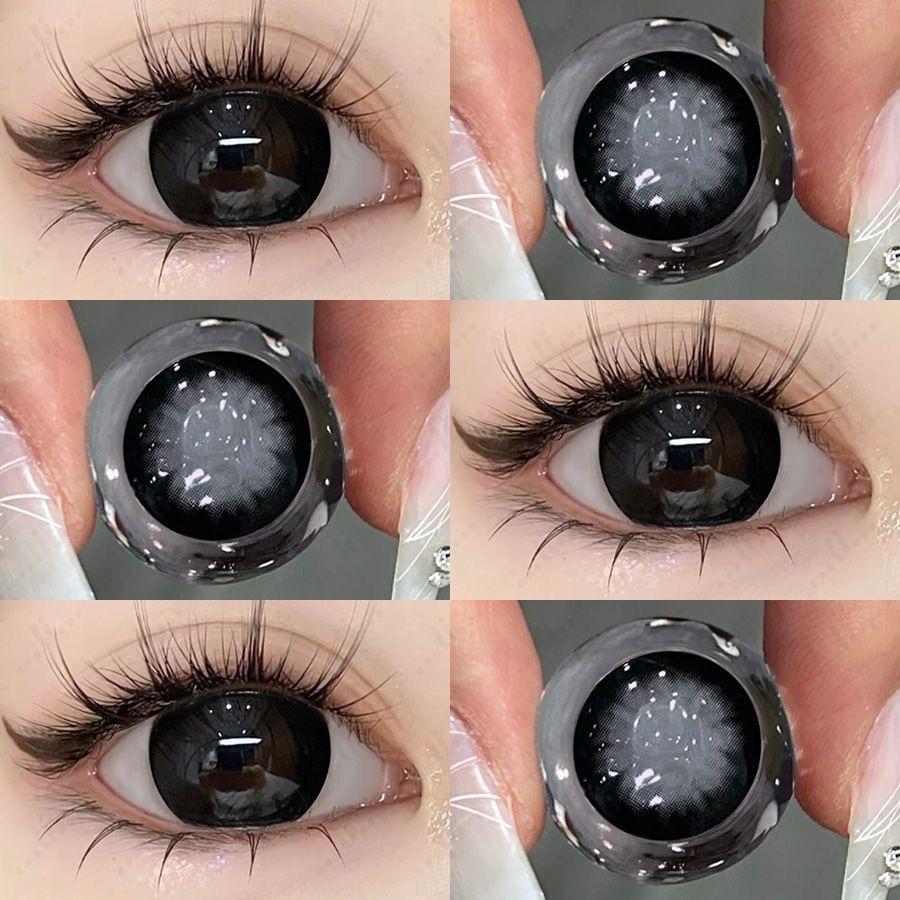 Mill Creek 1 пара натуральных темно-серых контактных линз Большие глаза Очень большие глаза 14,0/14,2/14,5 мм Гидрогелевые мягкие контактные линзы большого диаметра 0 класса черный бин
Mill Creek 1 пара натуральных темно-серых контактных линз Большие глаза Очень большие глаза 14,0/14,2/14,5 мм Гидрогелевые мягкие контактные линзы большого диаметра 0 класса черный бин