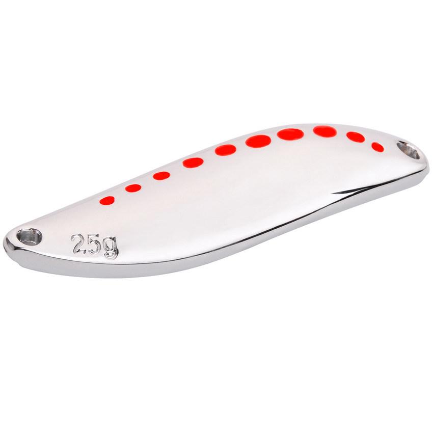 Red Dot Leech Metal Spinner Lure for Long Casts - Ideal for Bass, Asp, Catfish 2.5g-3cm (Single Hook)
Red Dot Leech Metal Spinner Lure for Long Casts - Ideal for Bass, Asp, Catfish 2.5g-3cm (Single Hook)