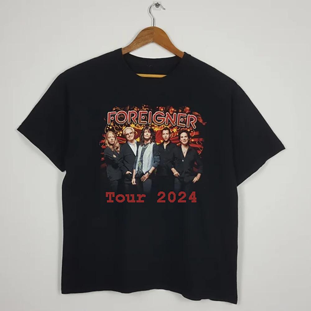 Vintage Foreigner Concert 2024 Black Size S To 5XL Shirt Gift For Fan Unisex T-Shirt XXL
Vintage Foreigner Concert 2024 Black Size S To 5XL Shirt Gift For Fan Unisex T-Shirt XXL