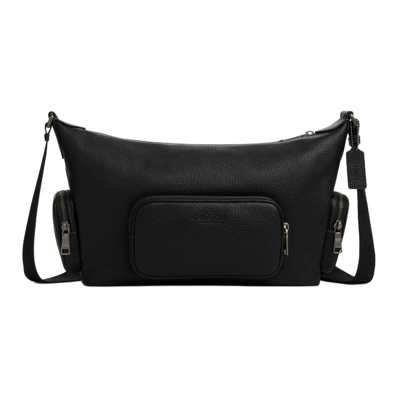 COACH FINN 31 pocket details cow leather crossbody bag large size unisex couple style black чорний
COACH FINN 31 pocket details cow leather crossbody bag large size unisex couple style black чорний