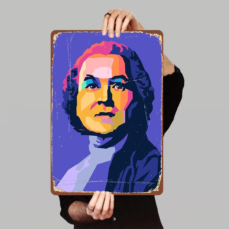 Vintage Classical Portrait Metal Wall Art European Retro Home Decor Iron Painting for Living Room Study 7.9x11.8In(20x30cm)
Vintage Classical Portrait Metal Wall Art European Retro Home Decor Iron Painting for Living Room Study 7.9x11.8In(20x30cm)