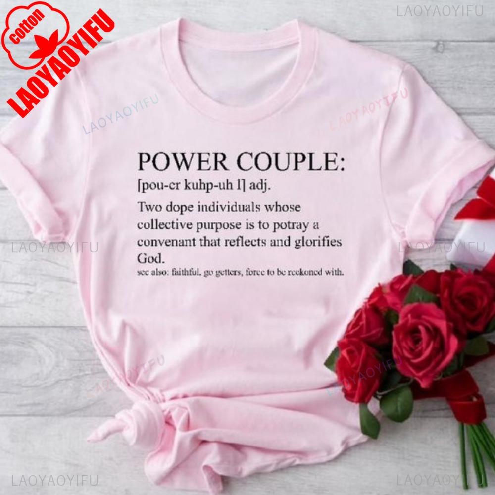 Power Couple TShirts Couple Valentine Gift Powered by God Funny Couple Valentine tops Gift for Girlfriend and Boyfriend S
Power Couple TShirts Couple Valentine Gift Powered by God Funny Couple Valentine tops Gift for Girlfriend and Boyfriend S