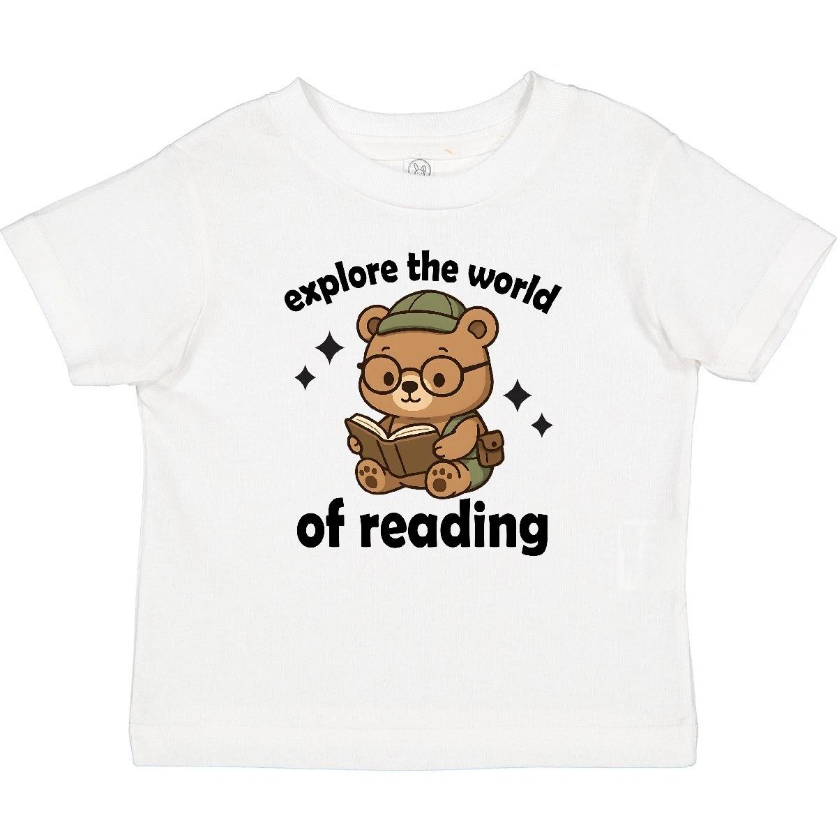 Inktastic Book Quote Explore The World Of Reading Baby T-Shirt Adventure Read 100
Inktastic Book Quote Explore The World Of Reading Baby T-Shirt Adventure Read 100