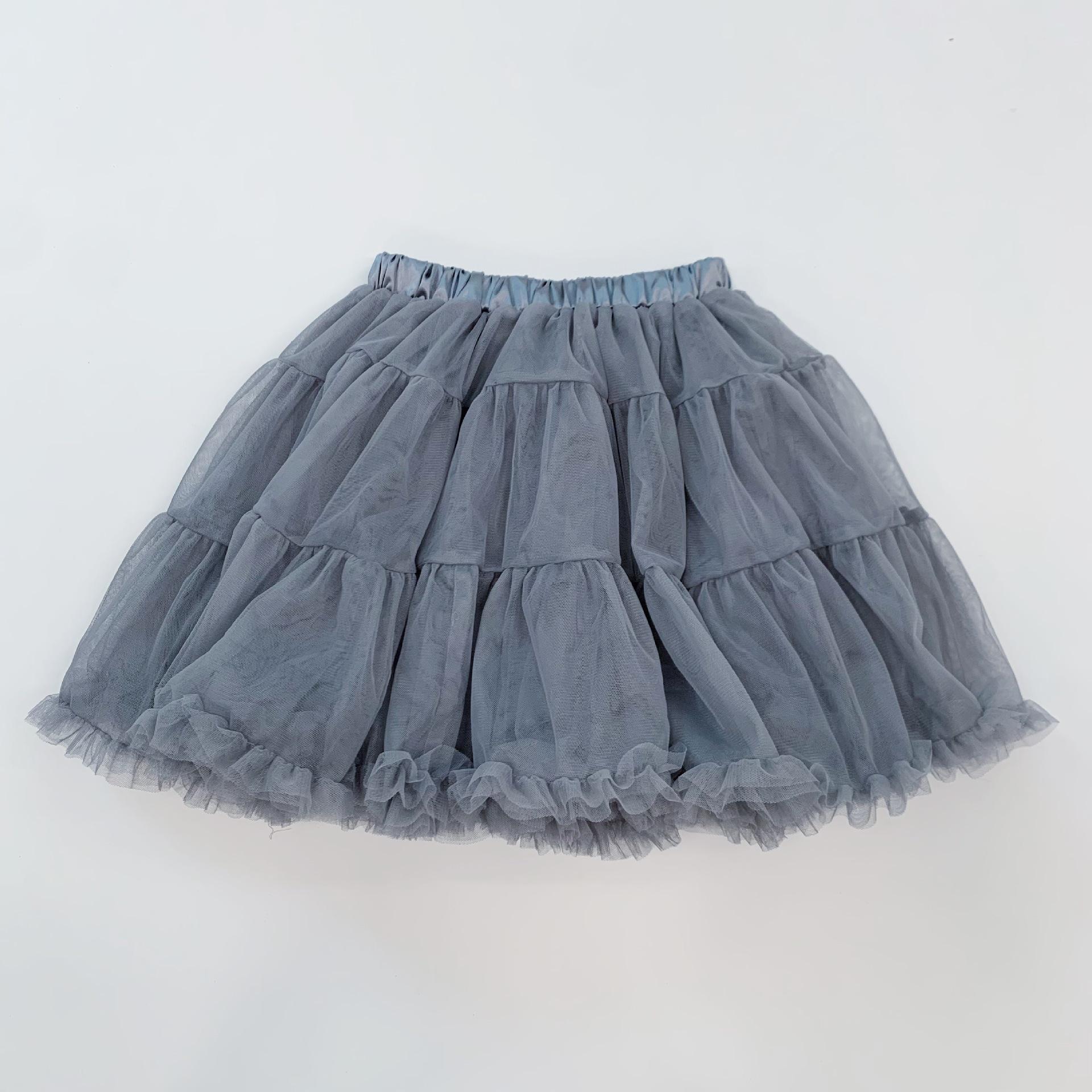 Korean Celebrity Style High-Waist Mesh Puffy Ballet Skirt One Size
Korean Celebrity Style High-Waist Mesh Puffy Ballet Skirt One Size