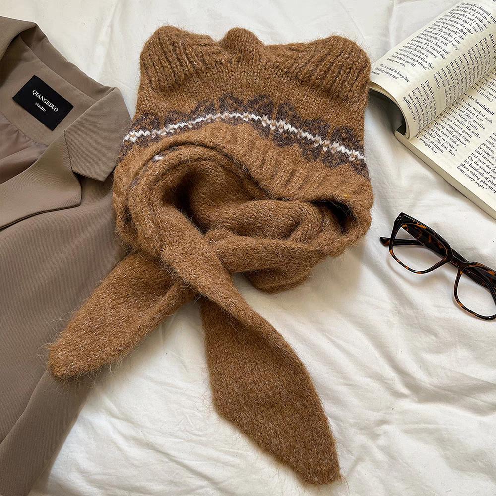 Women s Fair Isle Bear Knit Hat for Winter Scarf Integrated Wool Hat Warm Ear-Protective Versatile & Face-Slimming
Women s Fair Isle Bear Knit Hat for Winter Scarf Integrated Wool Hat Warm Ear-Protective Versatile & Face-Slimming