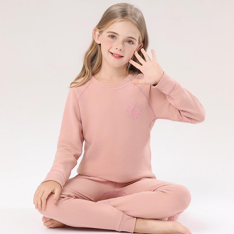 Girls Fleece-Lined Velvet Pajama Set - Warm Autumn/Winter Sleepwear for Big Kids & Teens 130 cm
Girls Fleece-Lined Velvet Pajama Set - Warm Autumn/Winter Sleepwear for Big Kids & Teens 130 cm
