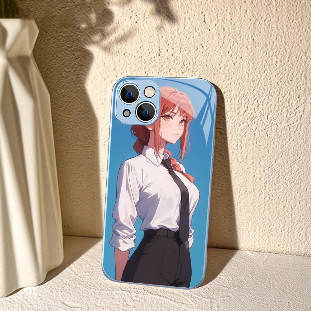 Chainsaw Man Makima Phone Case For IPhone 14 13 12 Mini 11 Pro XS Max X XR 14 Plus Tempered Glass Cover iphone 13 pro
Chainsaw Man Makima Phone Case For IPhone 14 13 12 Mini 11 Pro XS Max X XR 14 Plus Tempered Glass Cover iphone 13 pro