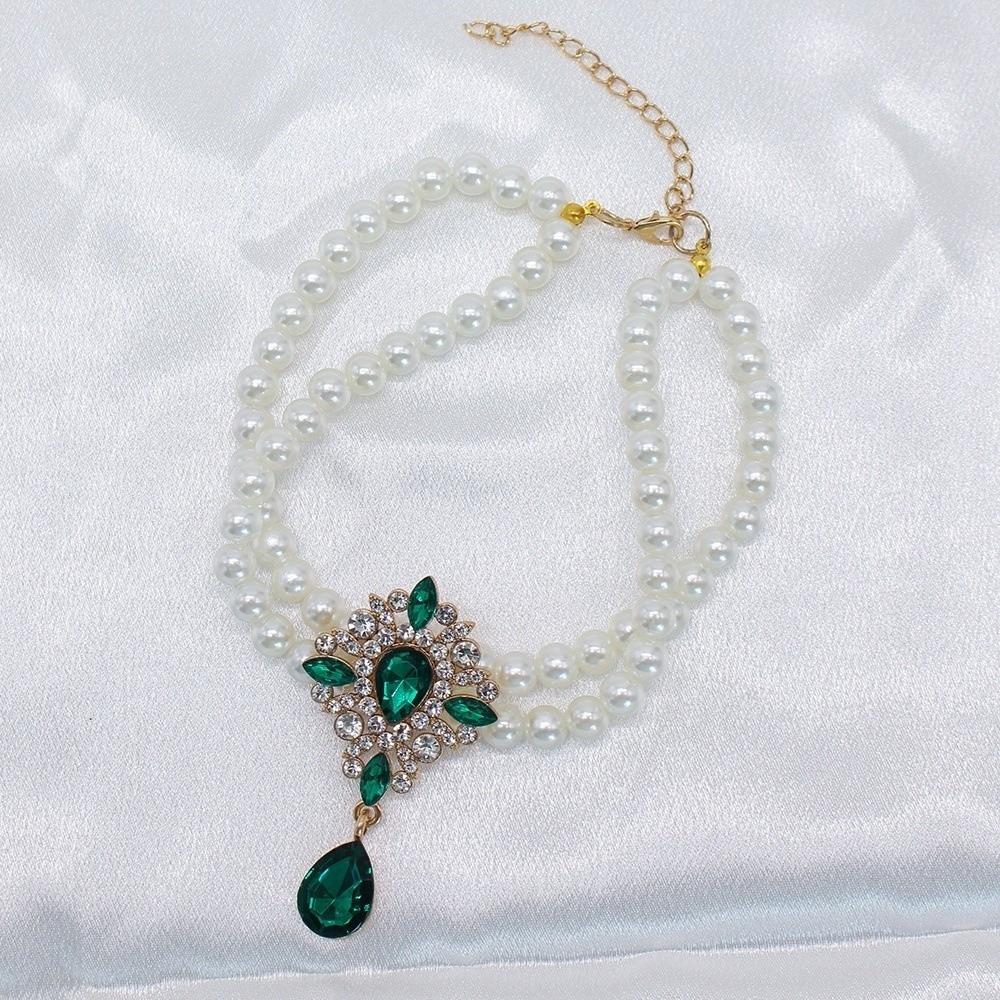 Vintage Pet Pearl Collar Double Layer Cat Pearl Collar Elegant Pet Pearl Necklace Pet Supplies XS
Vintage Pet Pearl Collar Double Layer Cat Pearl Collar Elegant Pet Pearl Necklace Pet Supplies XS