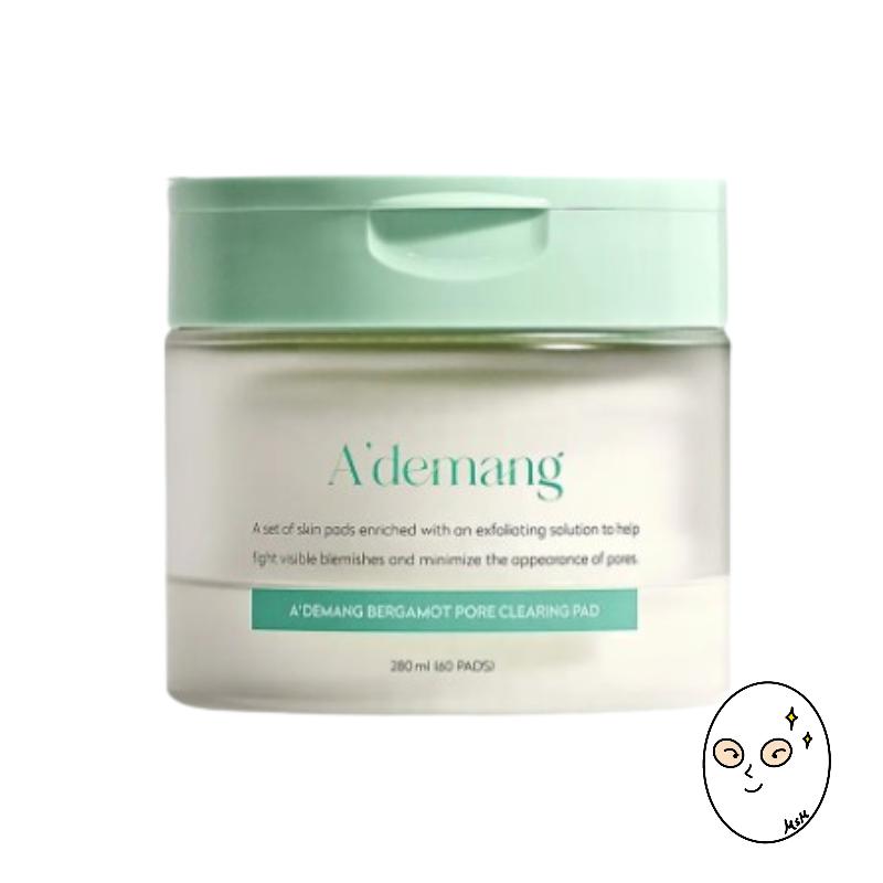 A demang Bergamot Pore Clearing Pad 60 Pads
A demang Bergamot Pore Clearing Pad 60 Pads