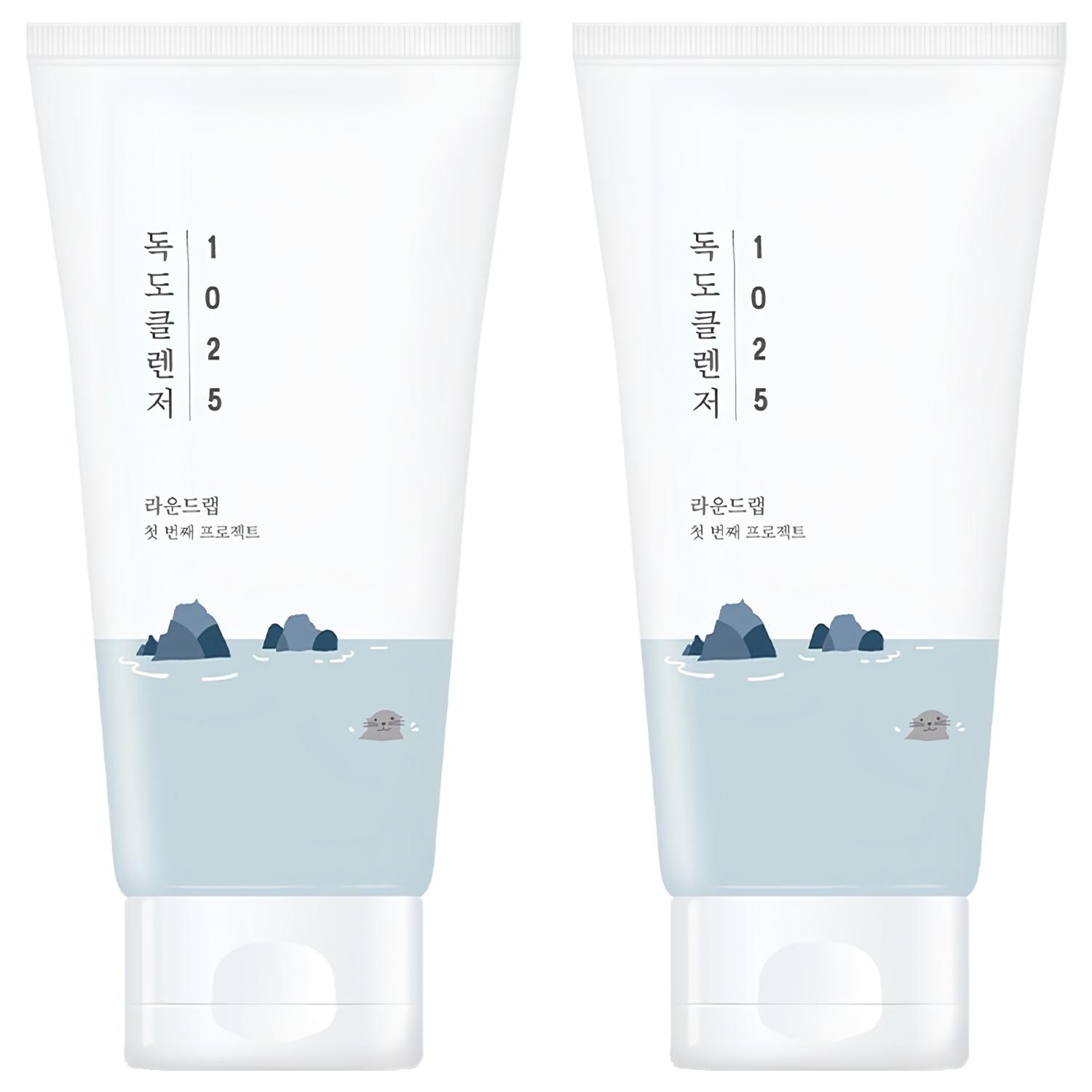 ROUND LAB 1025 Dokdo Cleanser - Hydrating & pH Balancing Deep Facial Foam for Sensitive Skin, 150ml (Pack of 2)
ROUND LAB 1025 Dokdo Cleanser - Hydrating & pH Balancing Deep Facial Foam for Sensitive Skin, 150ml (Pack of 2)