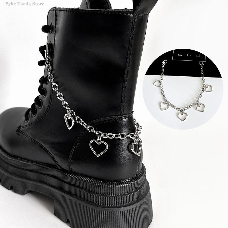 Metal Shoe Chain Hollow Stars Hearts Pentagram Pendant Women Shoes Decoration Accessories Boots Shoe Party Diy Fashion Jewelry
Metal Shoe Chain Hollow Stars Hearts Pentagram Pendant Women Shoes Decoration Accessories Boots Shoe Party Diy Fashion Jewelry