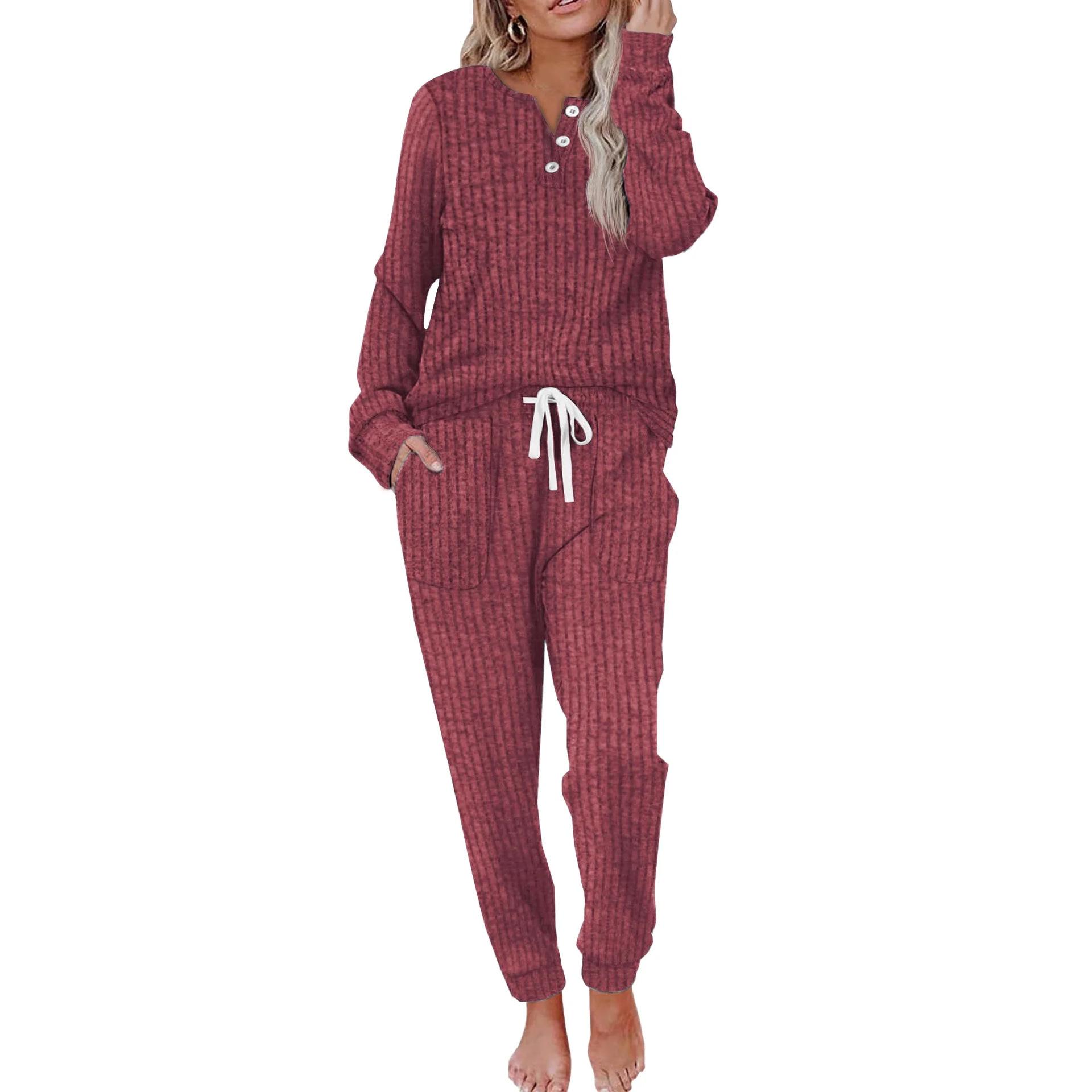 European Cross-Border 2025 Women s Casual Two-Piece Pocket Suit with Buttoned Sweatshirt and Pants XL
European Cross-Border 2025 Women s Casual Two-Piece Pocket Suit with Buttoned Sweatshirt and Pants XL