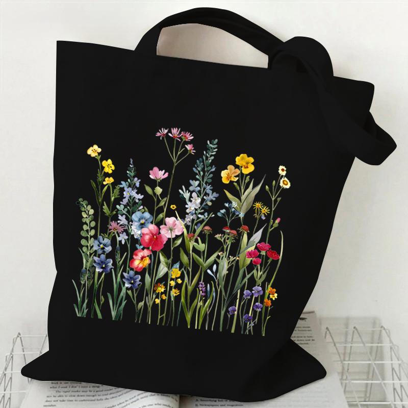 Woman s Shoulder Bag Wildflowers Pattern Tote Bags Canvas Shoulder Bags for Travel Daily Commuting Women s Reusable Shopping Bag
Woman s Shoulder Bag Wildflowers Pattern Tote Bags Canvas Shoulder Bags for Travel Daily Commuting Women s Reusable Shopping Bag